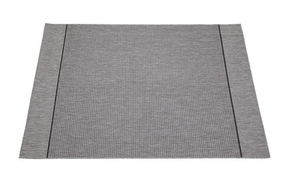 Tappeto da Esterno Premium - ARIA  - Indoor/Outdoor - Grigio Nero | Ideale per Terrazze, Balconi, Patio, Verande - CarpetLiving
