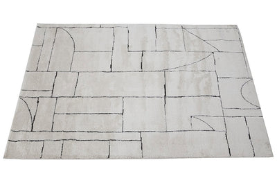 Tappeto Shaggy Tribe Soft B moderno con linee astratte - CarpetLiving