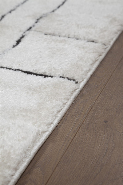 Tappeto Shaggy Tribe Soft B moderno con linee astratte - CarpetLiving