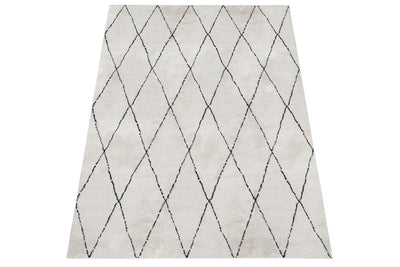 Tappeto Shaggy Tribe Soft C stile moderno rombi - CarpetLiving