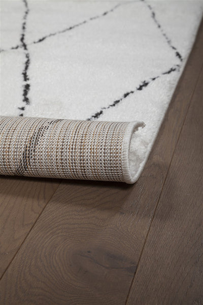 Tappeto Shaggy Tribe Soft C stile moderno rombi - CarpetLiving