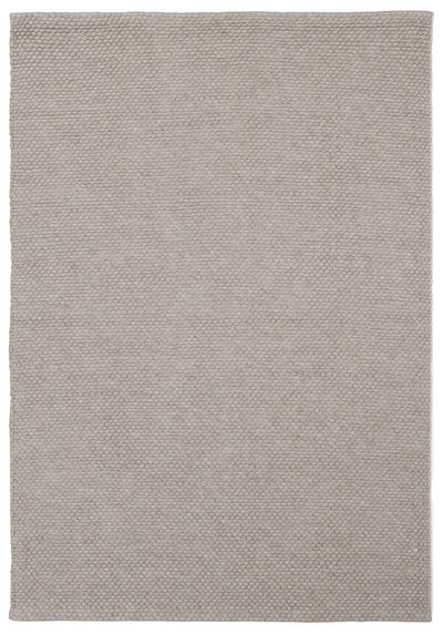 Tappeto Moderno NAIVE in Lana Beige - Tinta Unita - Realizzato a mano - 230x160cm - CarpetLiving