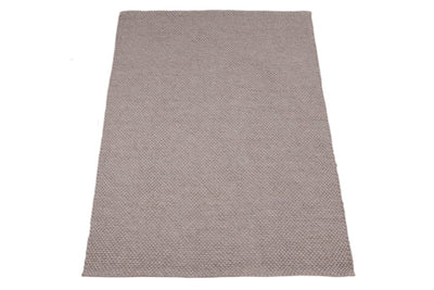 Tappeto Moderno NAIVE in Lana Beige - Tinta Unita - Realizzato a mano - 230x160cm - CarpetLiving