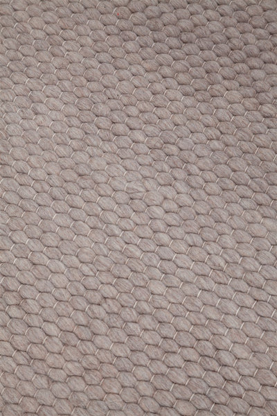 Tappeto Moderno NAIVE in Lana Beige - Tinta Unita - Realizzato a mano - 230x160cm - CarpetLiving