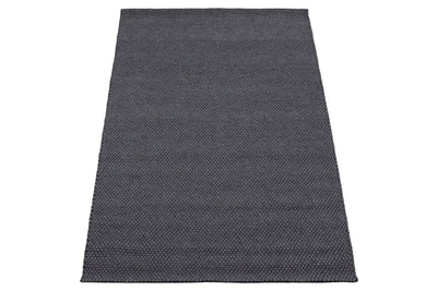 Tappeto Moderno NAIVE in Lana Marrone Scuro - Realizzato a mano - Tinta Unita 230x160cm - CarpetLiving