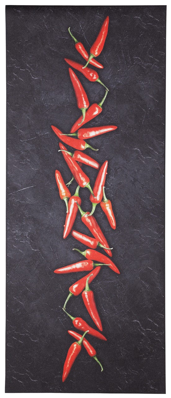 Tappeto Cucina Labile in Vinile Vista New Peppers – Made in Italy