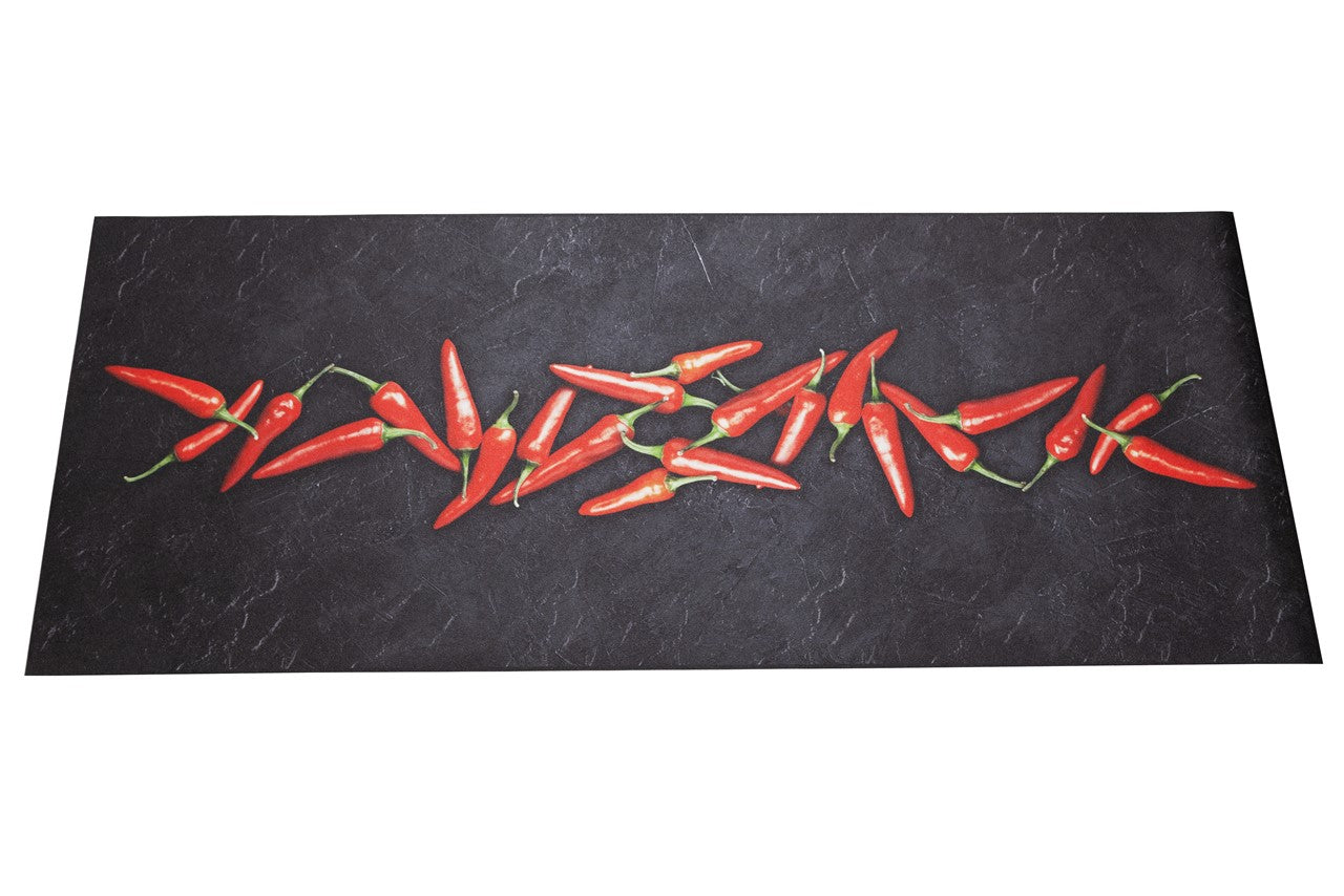 Tappeto Cucina Labile in Vinile Vista New Peppers – Made in Italy