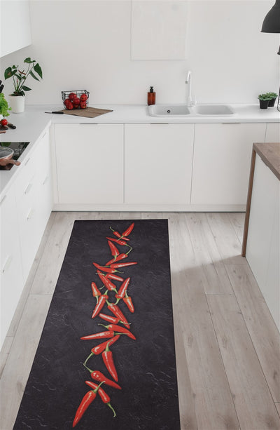 Tappeto Cucina in Vinile - Vista New Peppers – Made in Italy - CarpetLiving