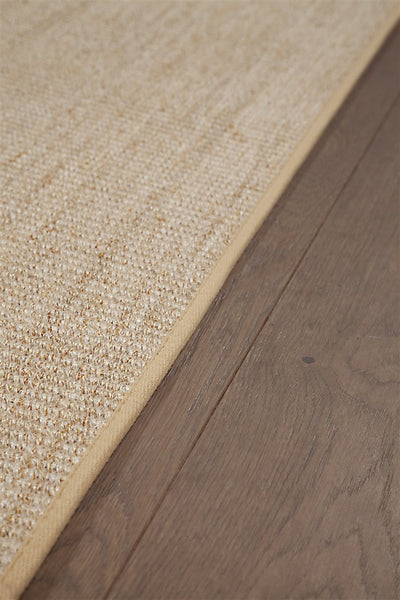 Tappeto Sisal Boucle Ivory Antiscivolo Design Naturale - CarpetLiving