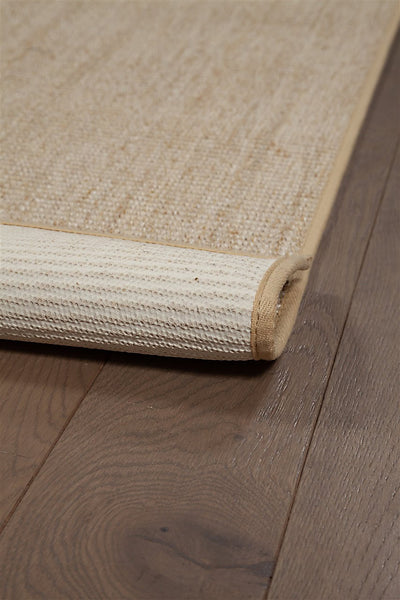 Tappeto Sisal Boucle Ivory Antiscivolo Design Naturale - CarpetLiving