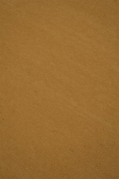 Tappeto Giallo in Lana - Realizzato a Mano - Tinta Unita | Ideale per Soggiorno, Sala da Pranzo, Camera da Letto - CarpetLiving