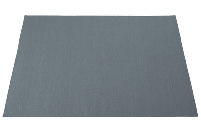 Tappeto Blu Acqua in Lana - Realizzato a Mano - Tinta Unita | Ideale per Soggiorno, Sala da Pranzo, Camera da Letto - CarpetLiving