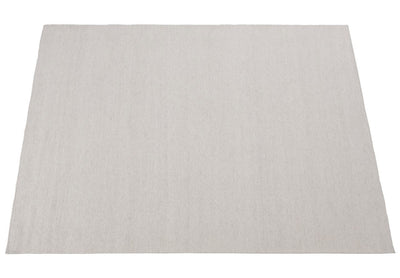 Tappeto Bianco in Lana - Realizzato a Mano - Tinta Unita | Ideale per Soggiorno, Sala da Pranzo, Camera da Letto - CarpetLiving