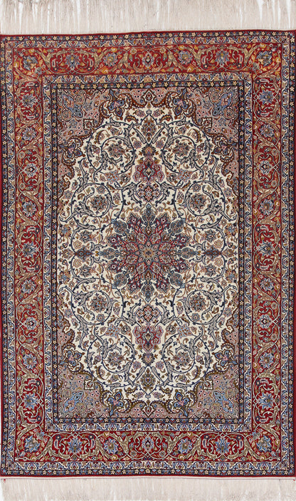 Persian Isfahan Silk & Wool Rug 244_161 cm