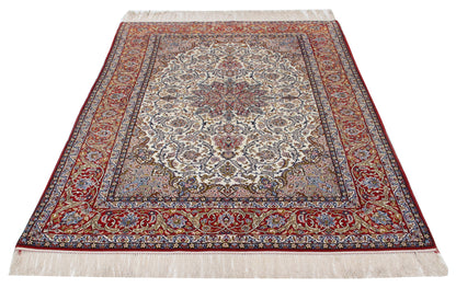Persian Isfahan Silk & Wool Rug 244_161 cm