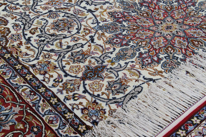 Persian Isfahan Silk & Wool Rug 244_161 cm