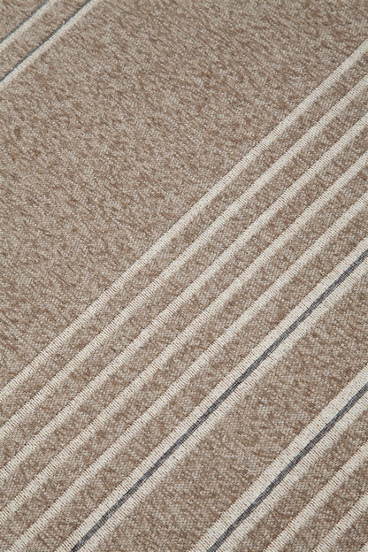 Tappeto Passatoia per la cucina Claude Beige - Antiscivolo - Design Moderno