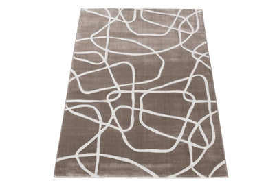 Tappeto Moderno Design Contemporaneo - Mito Taupe - Antiscivolo - CarpetLiving