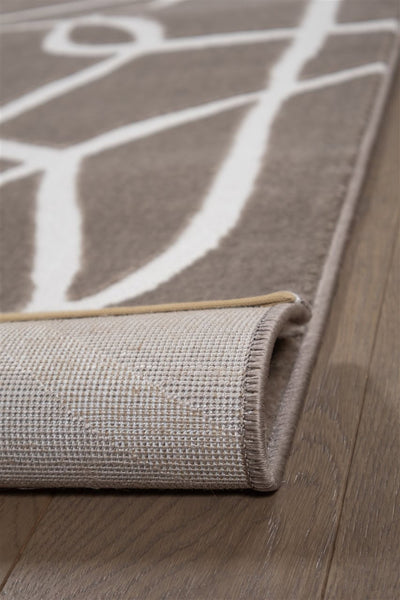 Tappeto Moderno Design Contemporaneo - Mito Taupe - Antiscivolo - CarpetLiving