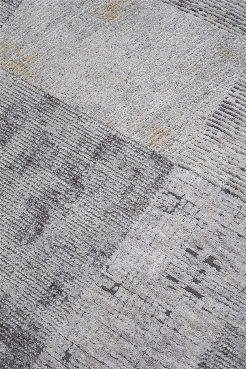 Tappeto Moderno Geometrico Levante C - Colori chiari - Antiscivolo | Elegante, ideale per ogni ambiente