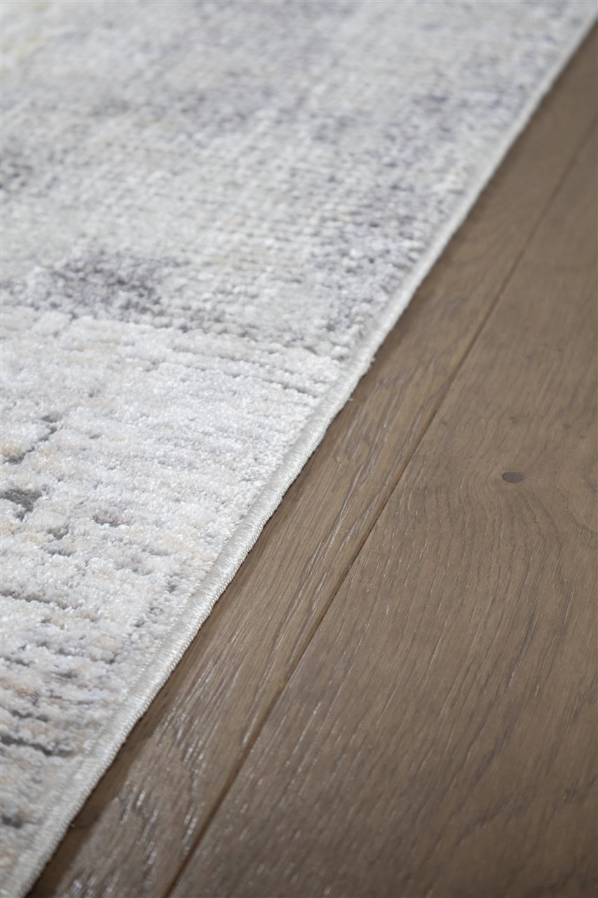 Tappeto Moderno Geometrico Levante C - Colori chiari - Antiscivolo | Elegante, ideale per ogni ambiente