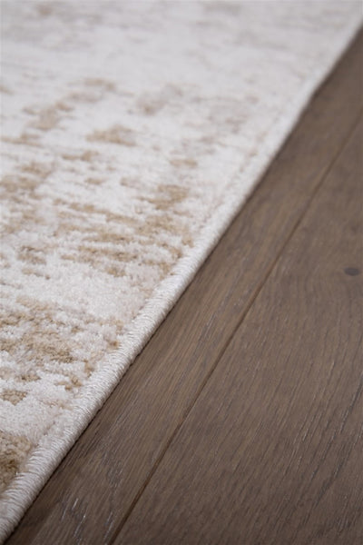 Tappeto Moderno ROMA C Crema Oro - CarpetLiving