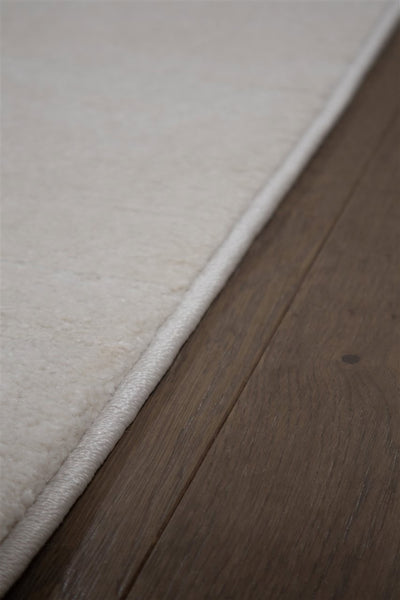 Tappeto Premium Moderno PURO Avorio - Design Geometrico a Blocchi - Ideale per Soggiorno e Camera da Letto - CarpetLiving