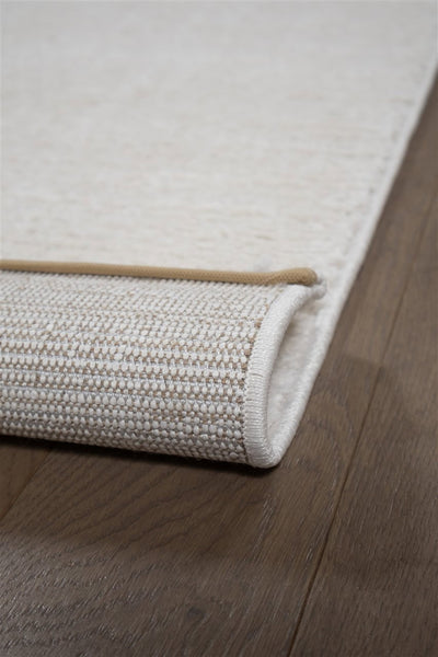 Tappeto Premium Moderno PURO Avorio - Tinta Unita - Ideale per Soggiorno e Camera da Letto - CarpetLiving