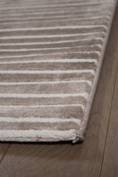 Tappeto Moderno Design Contemporaneo - Mito Taupe - Antiscivolo - CarpetLiving