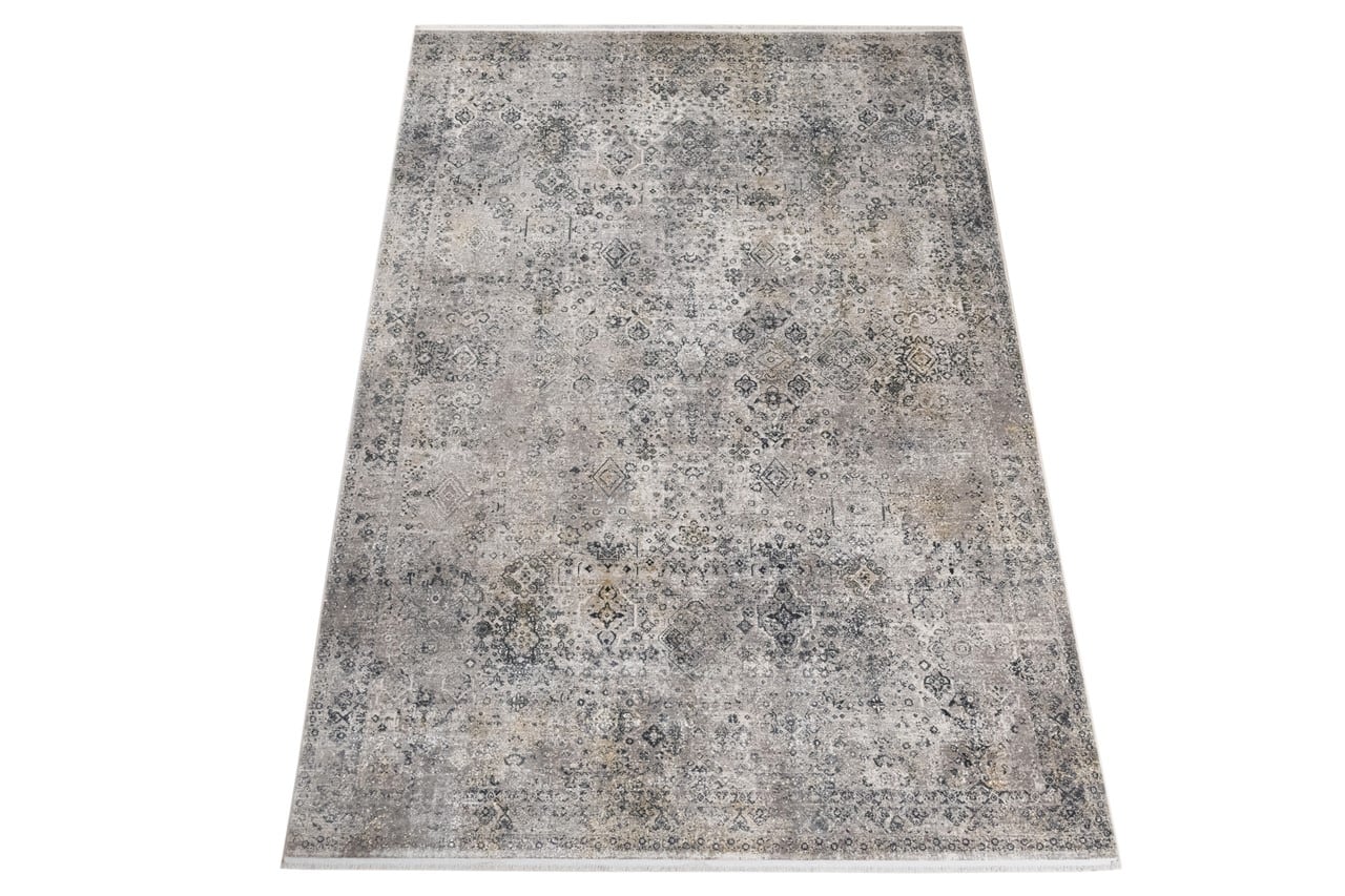 Premium Modern Rug - KENNEDY S CREAM ANTHRACITE - Cream, Anthracite - Contemporary Design