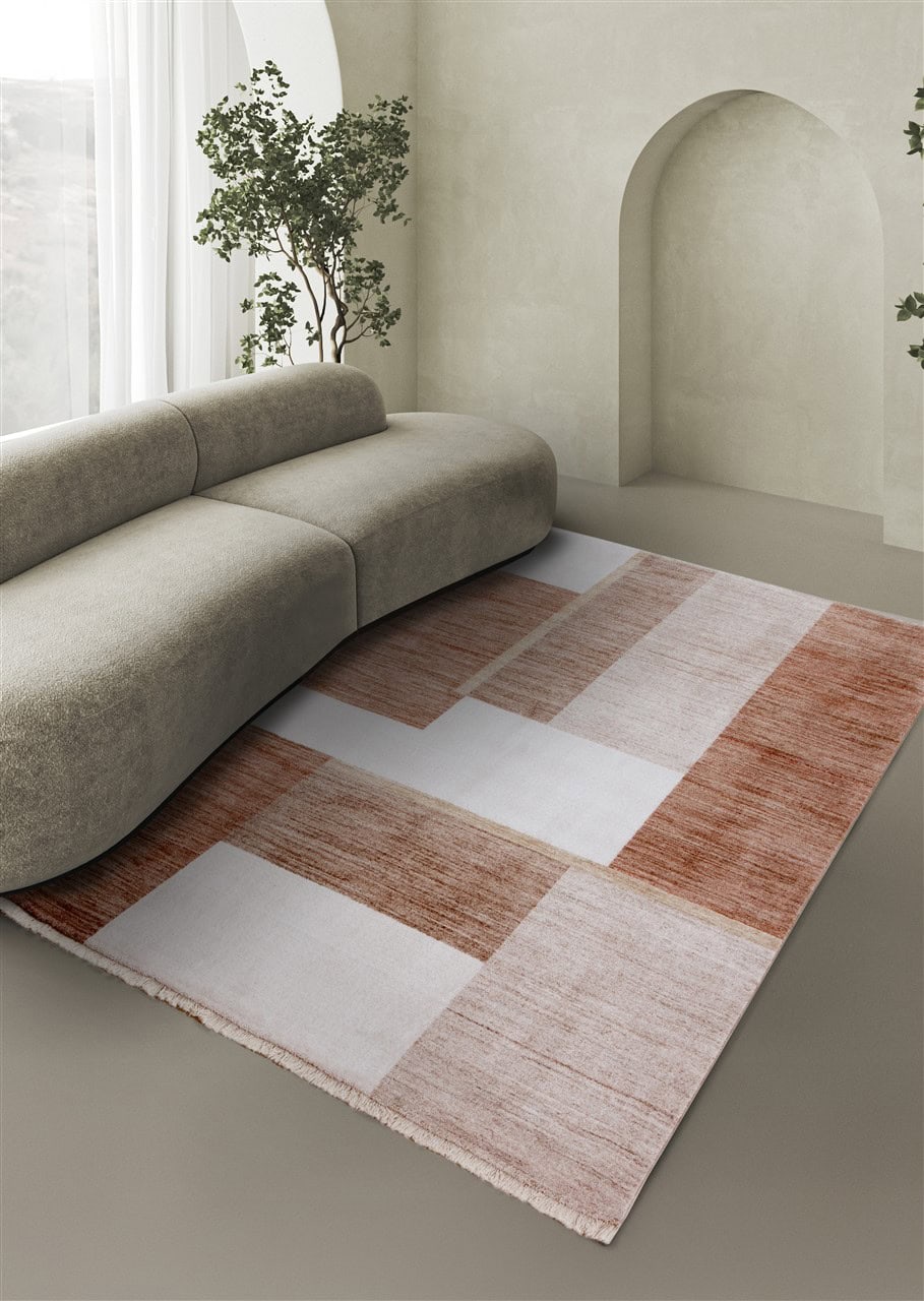 TAORMINA DES. B BEIGE/RUST