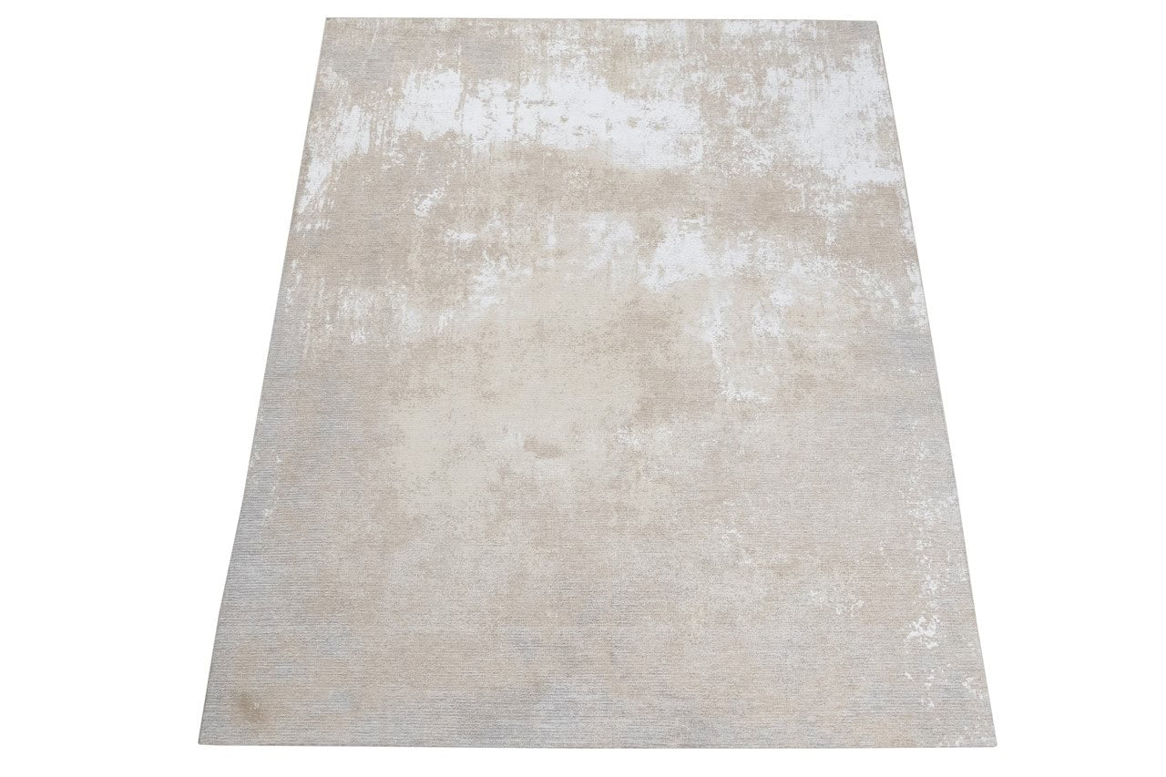 Tappeto Moderno NEW ARGENTELLA 13 Beige Oro | Stile Contemporaneo, Ideale per Soggiorno