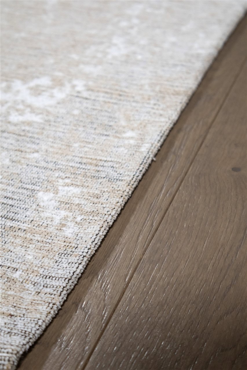 Tappeto Moderno NEW ARGENTELLA 13 Beige Oro | Stile Contemporaneo, Ideale per Soggiorno