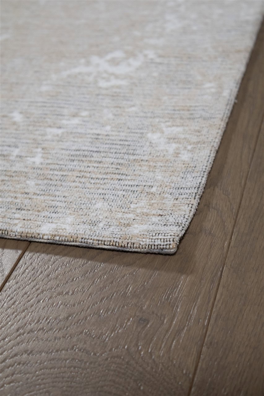 Tappeto Moderno NEW ARGENTELLA 13 Beige Oro | Stile Contemporaneo, Ideale per Soggiorno