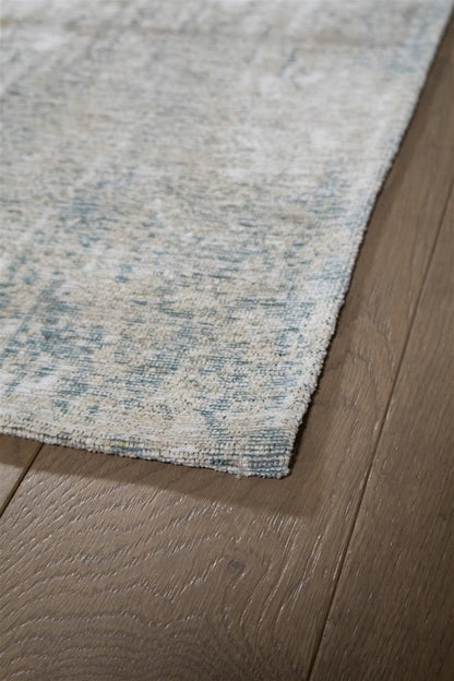Tappeto Moderno Astratto ARGENTELLA Blu Bianco - Stile Contemporaneo