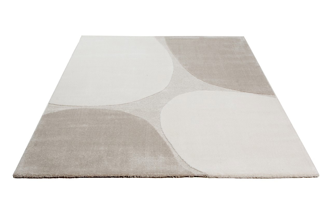 Tappeto Premium Moderno PURO Avorio Beige - Design Contemporaneo - Ideale per Soggiorno e Camera da Letto