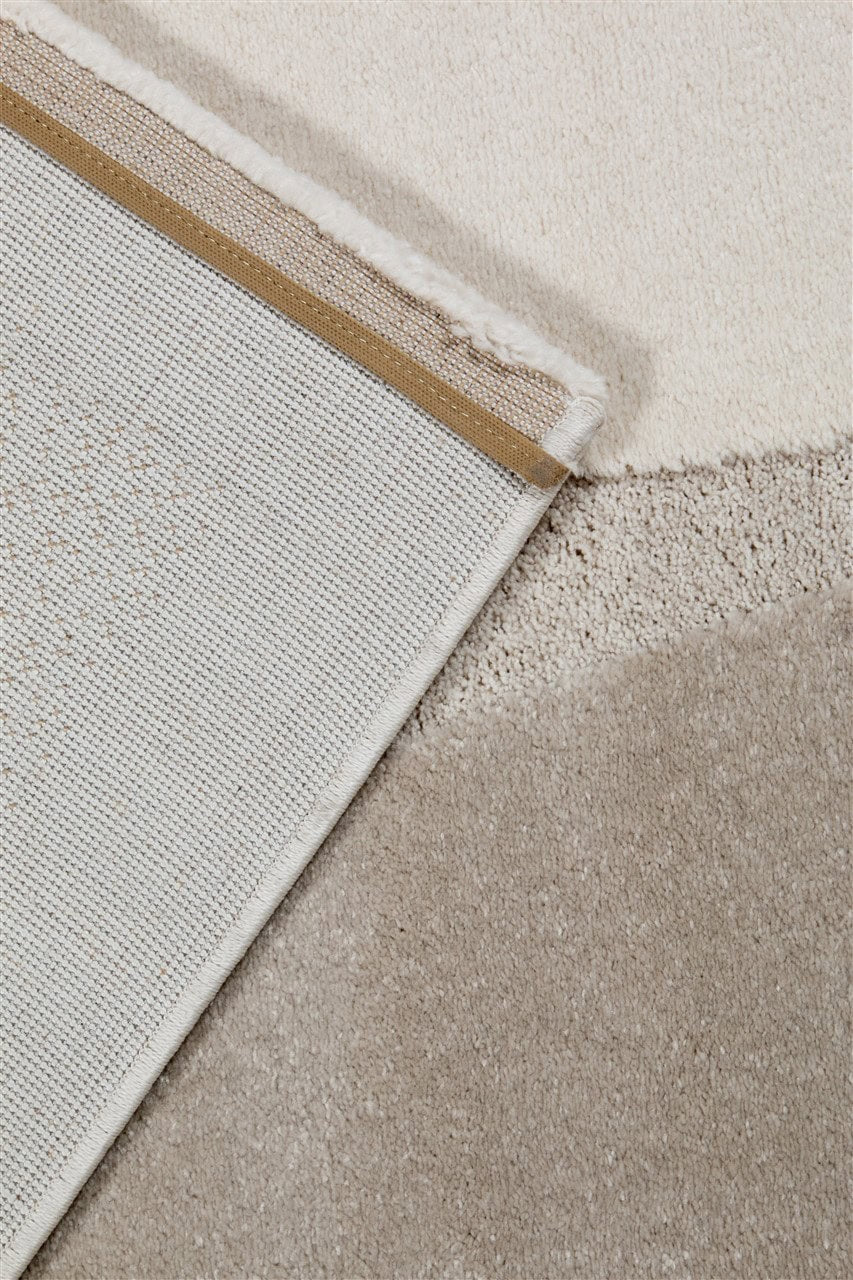 Tappeto Premium Moderno PURO Avorio Beige - Design Contemporaneo - Ideale per Soggiorno e Camera da Letto