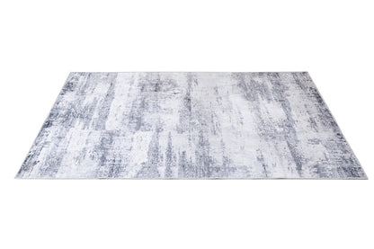 Tappeto Moderno Design Astratto Grigio - Disegno Contemporaneo | Ideale per Soggiorno