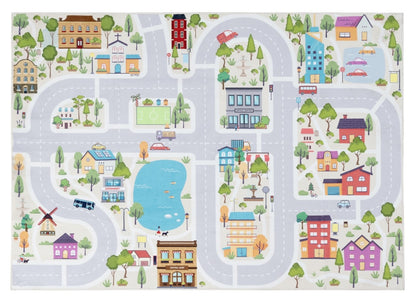 Tappeto da Gioco per Bambini, Morbido, Lavabile in Lavatrice e Certificato Sicuro - 170x120cm