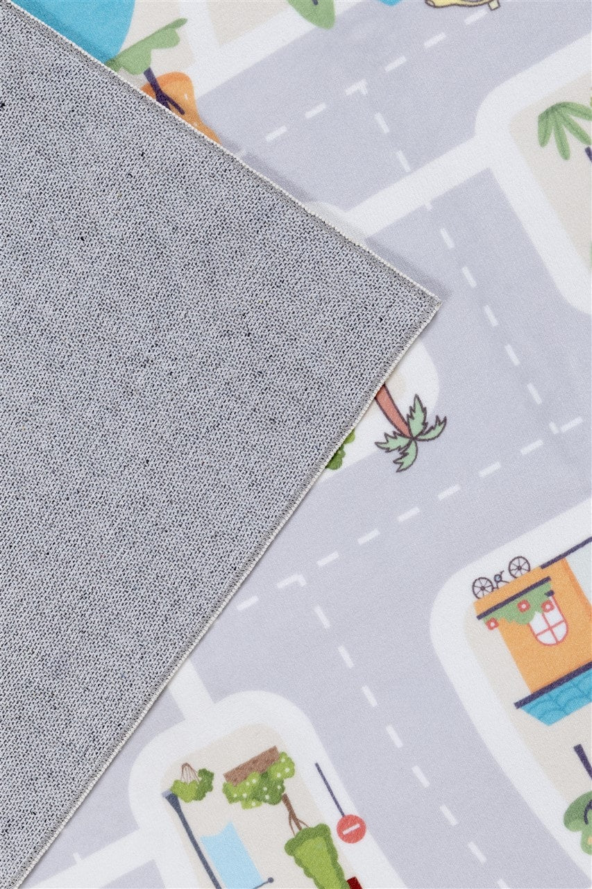 Tappeto da Gioco per Bambini, Morbido, Lavabile in Lavatrice e Certificato Sicuro - 170x120cm