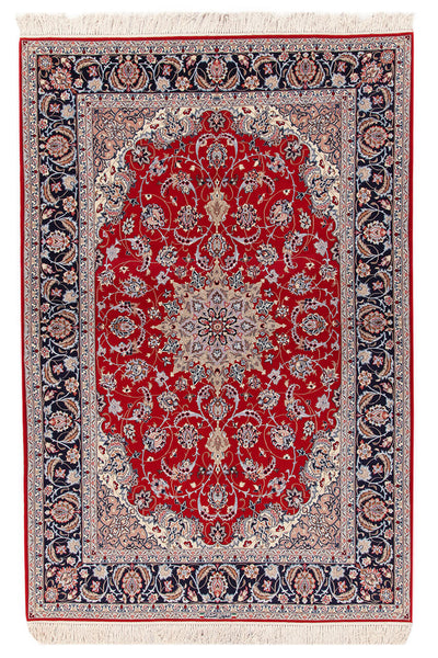 Persian Isfahan Silk & Wool Rug 235_158 cm