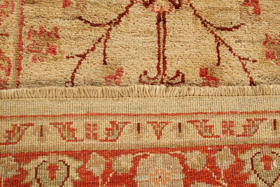 Tappeto Ziegler in Lana, fatto a mano, 287x76cm - CarpetLiving