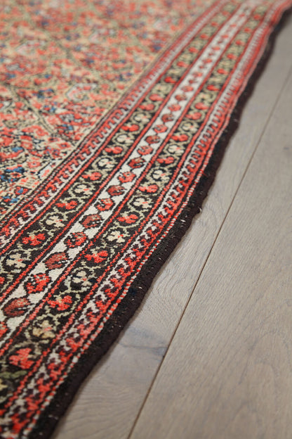 Authentic Antique Persian Malayer Rug | Hand-Knotted 193x127cm
