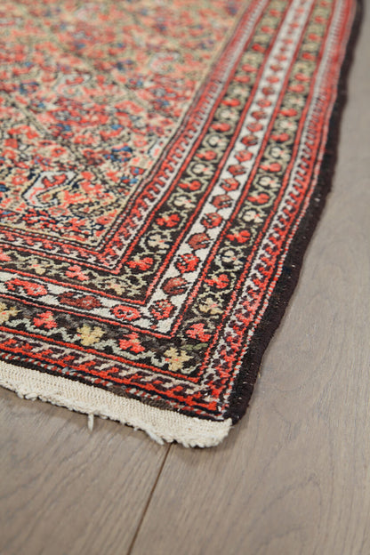Authentic Antique Persian Malayer Rug | Hand-Knotted 193x127cm