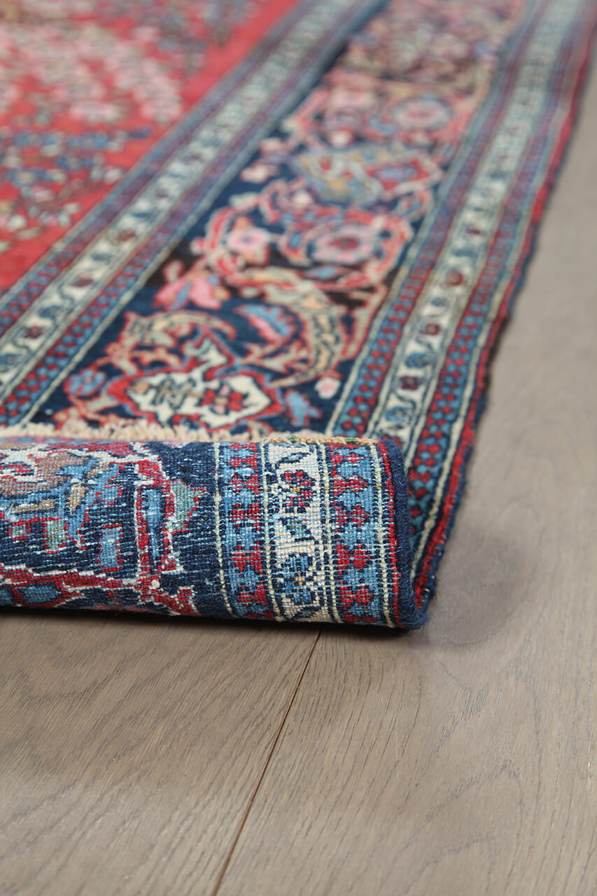 Authentic Antique Persian Isfahan Rug | Hand-Knotted 210x135cm