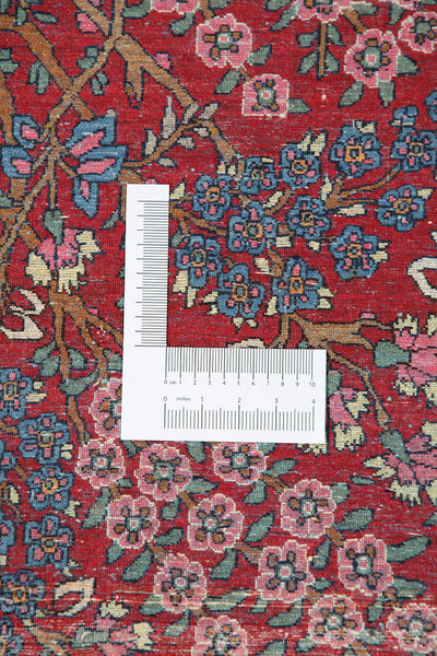 Authentic Antique Persian Isfahan Rug | Hand-Knotted 210x135cm
