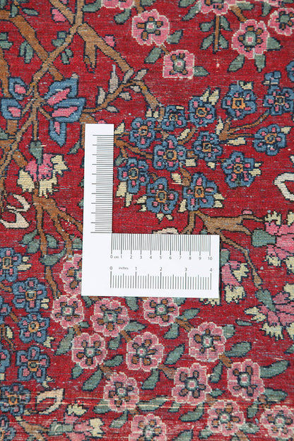 Authentic Antique Persian Isfahan Rug | Hand-Knotted 210x135cm