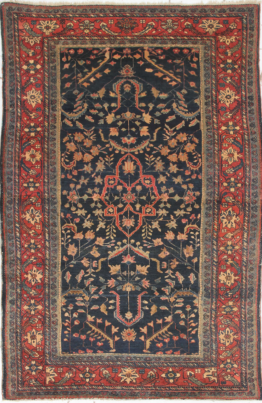 Authentic Antique Persian Lillian Rug | Hand-Knotted 200x130cm