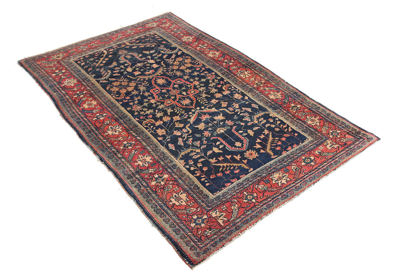 Authentic Antique Persian Lillian Rug | Hand-Knotted 200x130cm