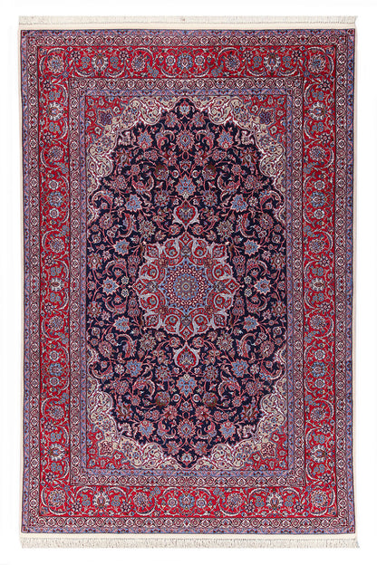 Persian Isfahan Silk & Wool Rug 304_202 cm
